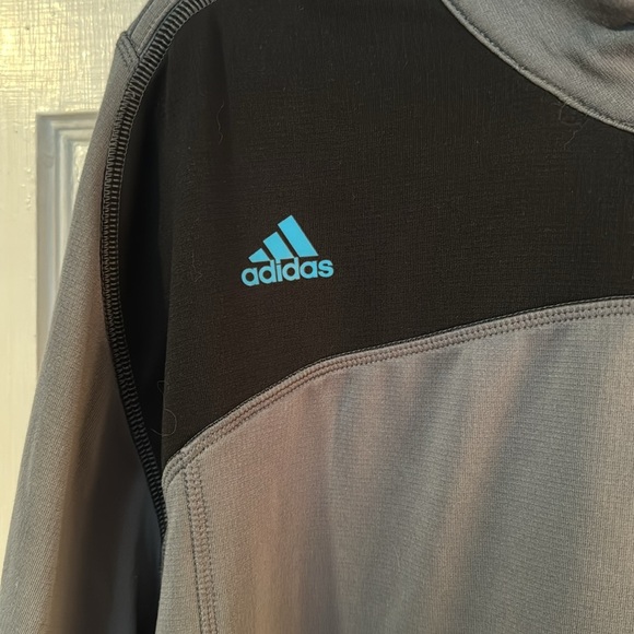 COPY - Adidas Golf Long Sleeve Men's 1/4 Zip Climawarm Pullover Sz XL Athletic … - Picture 2 of 12